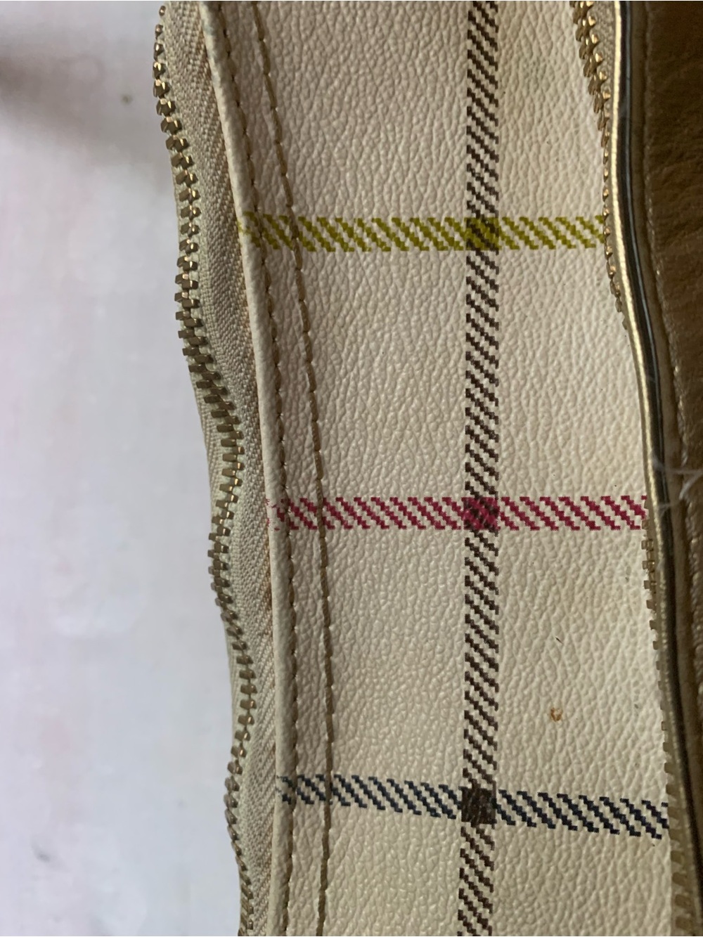 Coach Peyton Tattersall coated canvas slim bag - Picture 8 of 15